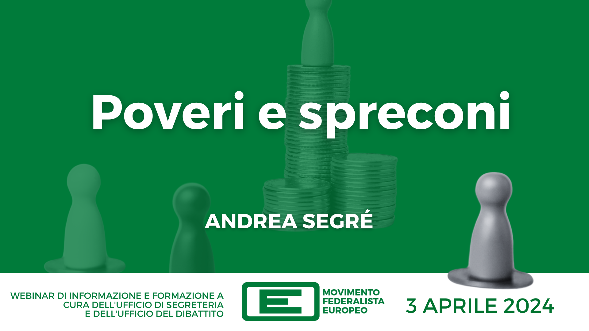 Webinar con Andrea Segré